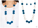 Posh Promenade - Blue Necklace
