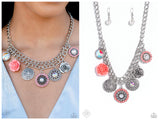 Garden Grace - Orange Necklace