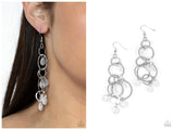 Dizzyingly Dreamy - White Earring