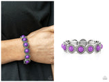 Polished Promenade - Purple Bracelet