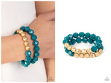 Grecian Glamour - Blue Bracelet