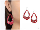 Tenacious Treasure - Red Earring