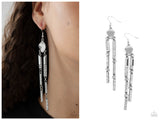 Defined Dazzle - White Earring