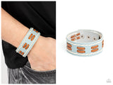 In the FRONTIER Running - Blue Bracelet