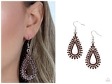 The Works - Brown Earring