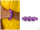 Trendsetting Tourist - Purple Bracelet