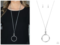 BLING Into Focus - Silver Necklace