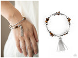 Mineral Mosaic - Brown Bracelet