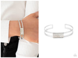Remarkably Cute and Resolute - White Bracelet
