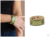 Geo Glamper - Green Bracelet