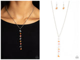 Tranquil Tidings - Orange Necklace