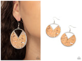 Nod to Nature - White Earring