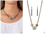 Shine Your Light - Brass Necklace