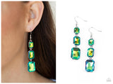 Cosmic Red Carpet - Green Earring
