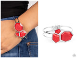 Tourist TRAPEZOID - Red Bracelet