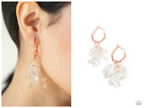 Jaw-Droppingly Jelly - Copper Hoop Earring