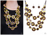 Bahama Bungalow - Yellow Necklace