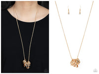 Audacious Attitude - Gold Necklace