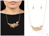 Enviable Elegance - Gold Necklace