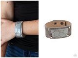 Geo Glamper - Silver Bracelet