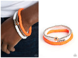 EYE Have A Dream - Orange Bracelet