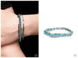 Just a Spritz - Blue Bracelet