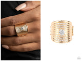 Crystal Corsets - Gold Ring