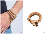 Epic Escapade - Brown Bracelet