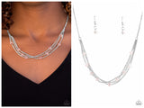 Sparkle Brilliantly - Pink Necklace