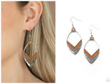 Indigenous Intentions - Orange Earring