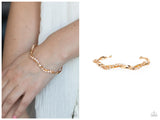 Twisted Twinkle - Gold Bracelet