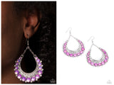 Bubbly Bling - Purple Earring