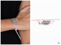 Without Skipping A BEAD - Pink Bracelet