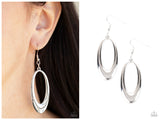 OVAL The Hill - Silver Earring