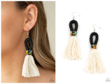 The Dustup - Black Earring