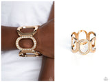 Opulent Ovals - Gold Bracelet