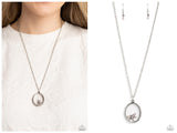 Dynamic Dragonfly - Pink Necklace