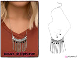 Salsa Dancer - Black Necklace