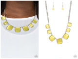 Aura Allure - Yellow Necklace