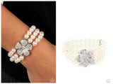 Park Avenue Orchard - White Bracelet