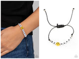 I Love Your Smile - Black Bracelet