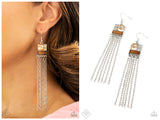 Thrift Shop Shimmer - Multi Earring