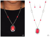 Mojave Meditation - Red Necklace