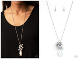 Drip Drop Dazzle - Silver Necklace