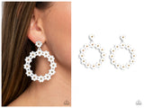 Daisy Meadows - White Post Earring