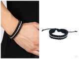 Pretty, Pretty PLEATS - Black Bracelet