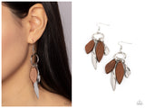 Primal Palette - Brown Earring