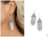 Pyramid SHEEN - Silver Earring