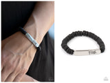 Full Faith - Black Bracelet