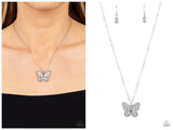 Flutter Forte - White Necklace